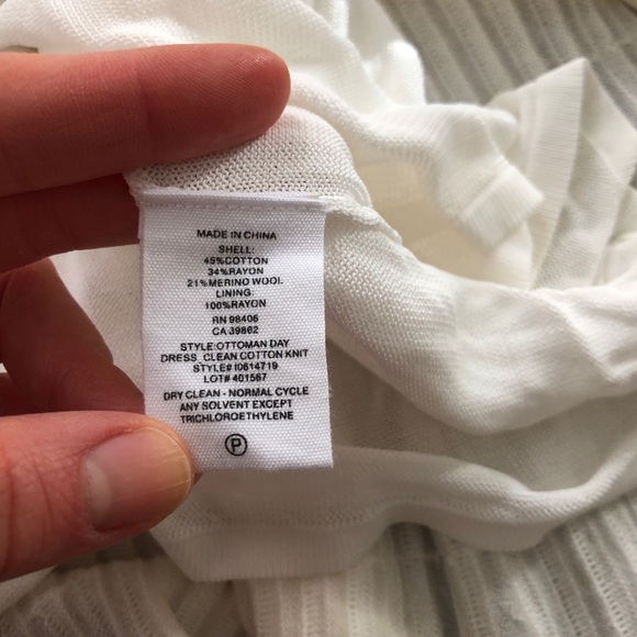 Theory Day Dress in Ribbed Knit - Picture 7 of 8